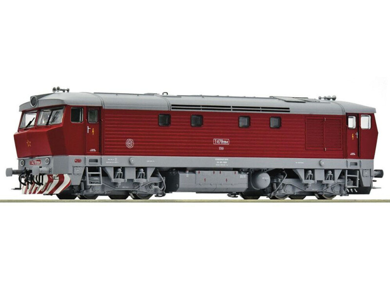 Roco Dieselová lokomotiva T 478 1184 Bardotka ČSD - 7300028